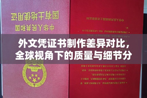迁安外文凭证书制作差异对比，全球视角下的质量与细节分析